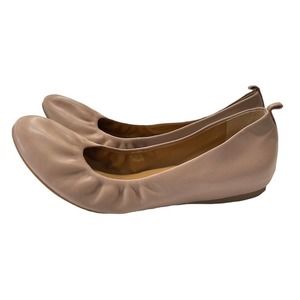 J. Crew Ayna Leather Ballet Flats Size 10